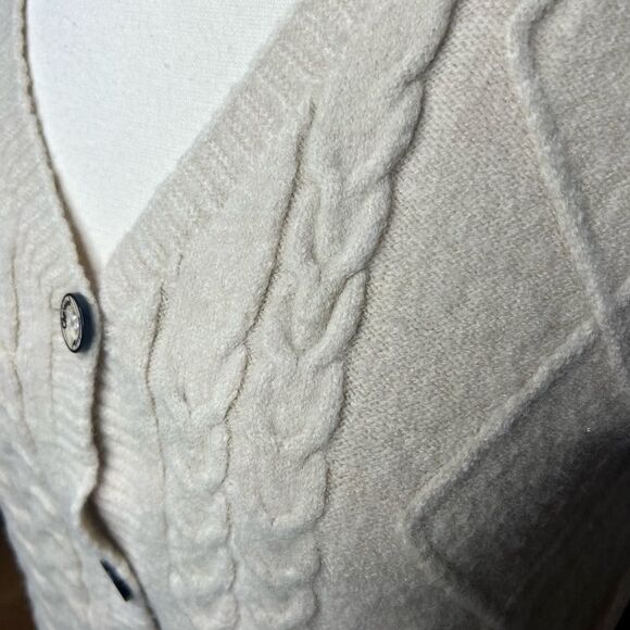 Button Front Knit Sweater Vest - Picture 4 of 6